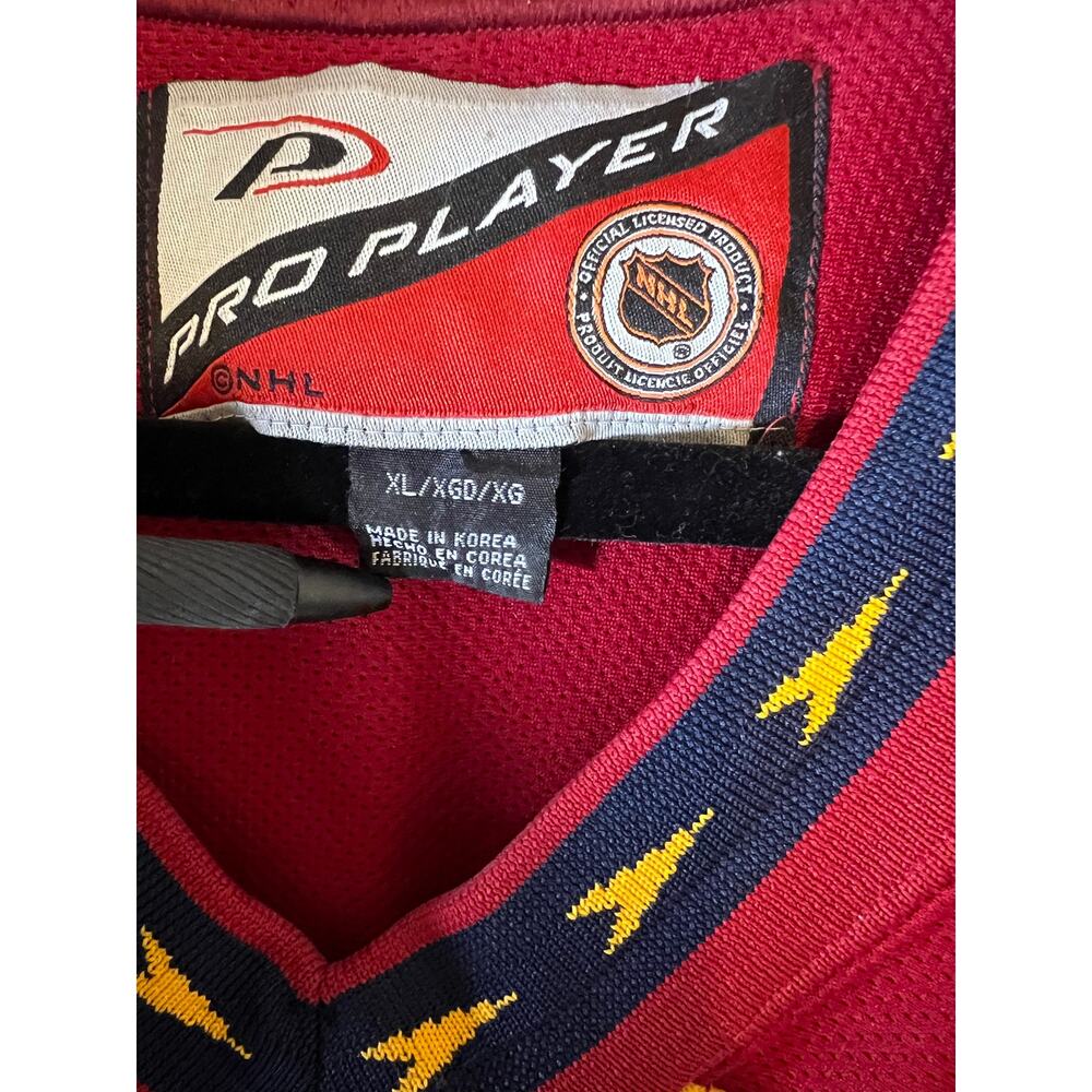 Vintage Atlanta Thrashers NHL Pro Player Hockey Jersey XL 46 1999 2000s - Picture 3 of 5